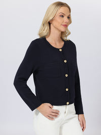 Button Front Cardigan