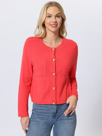 Button Front Cardigan