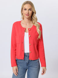 Button Front Cardigan