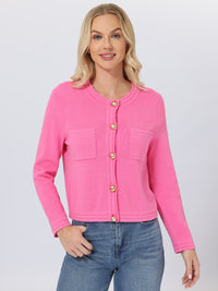 Button Front Cardigan