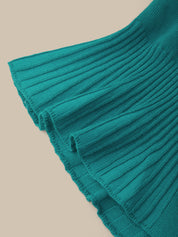 Peplum Open Front Cardigan