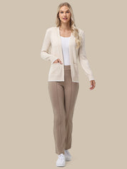 Bobble Dot Open Front Cardigan