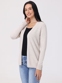 Textured Pointelle Cardigan