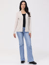 Textured Pointelle Cardigan