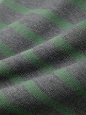 Close-up of green and gray checkered fabric