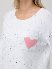 Heart Crewneck Sweater