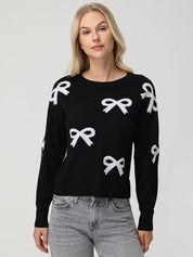 Bows Crewneck Sweater