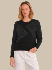 Mixed Media Sweater
