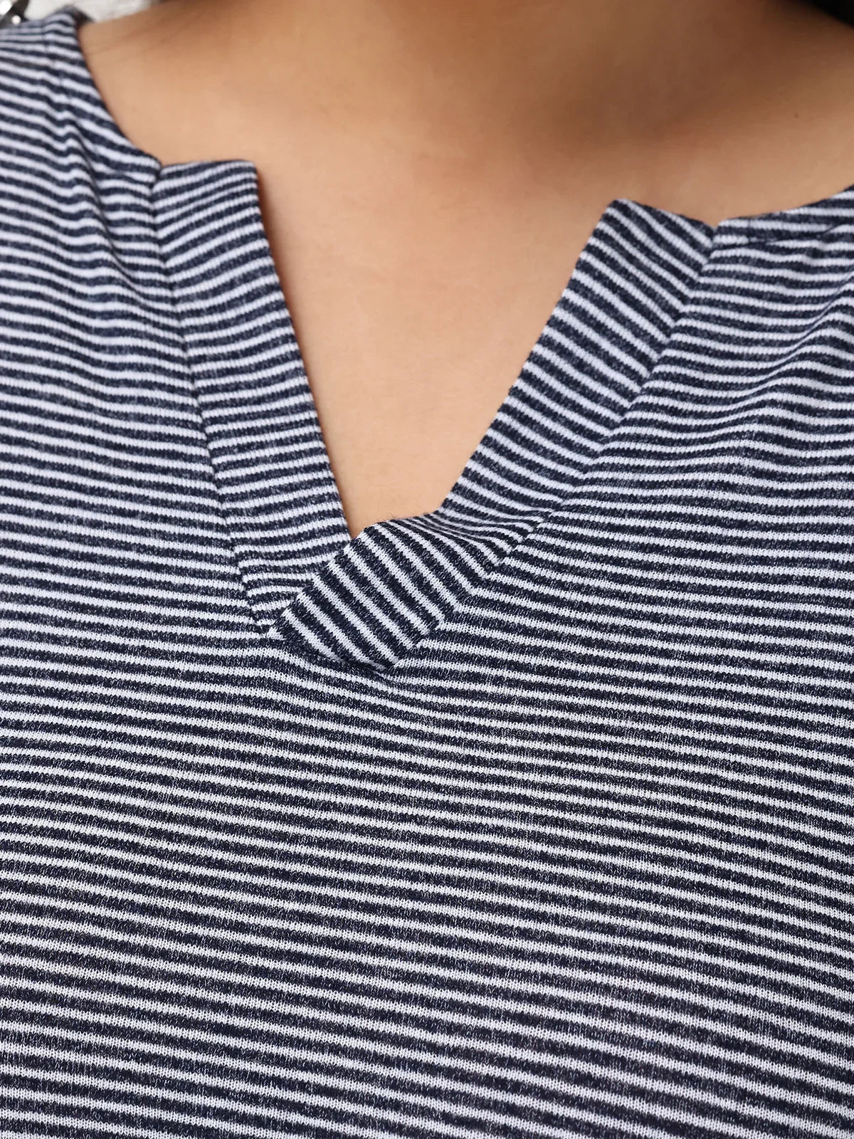 Plus Shoulder Button Top