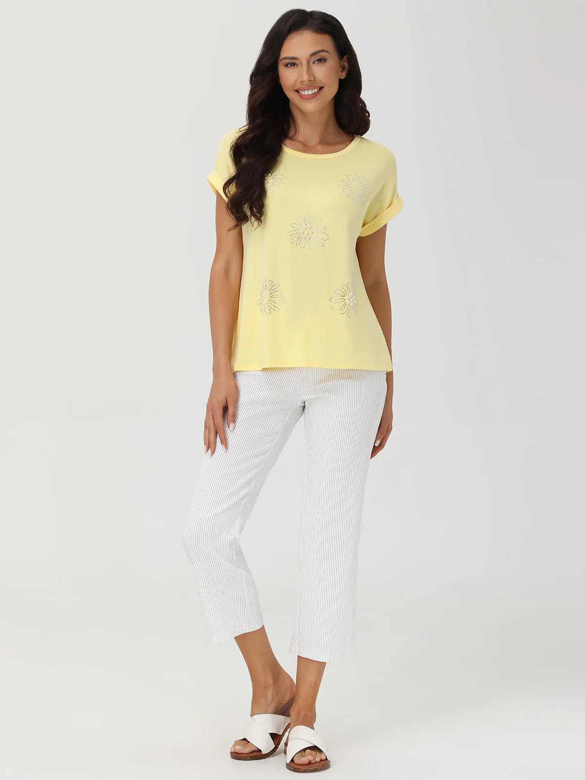 Daisy Embelished Tee