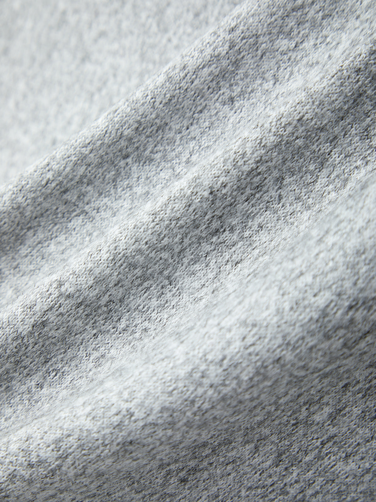 Close-up of textured gray fabric