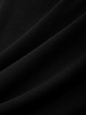 Black fabric texture
