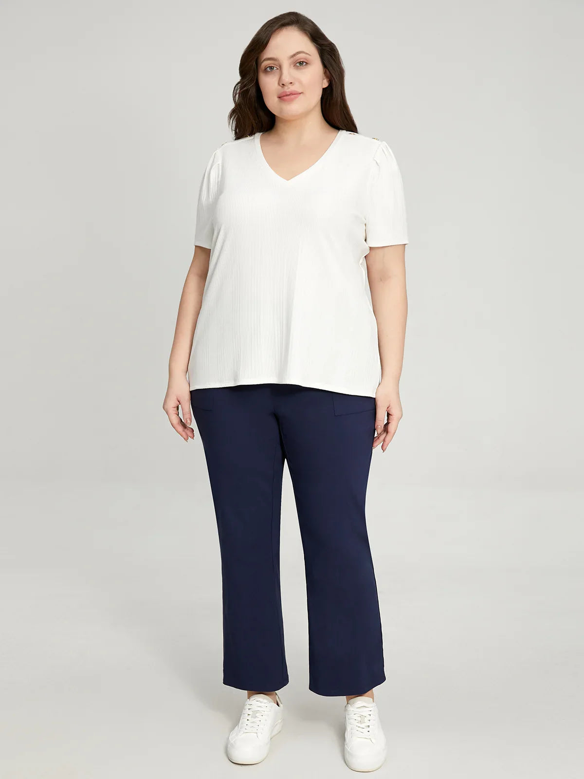 Plus Millennium Flare Leg Pull-On Pants