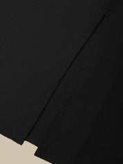 Side Slit Midi Skirt