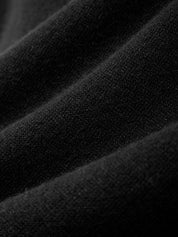 Close-up of black textured fabric