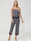 Lace Plaid Pajama Set