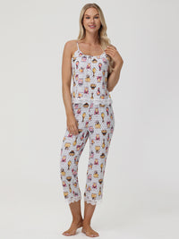 Print Cami Pajama Set