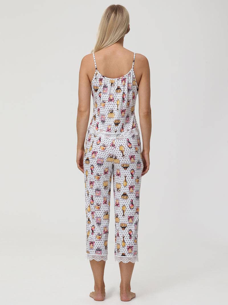 Print Cami Pajama Set