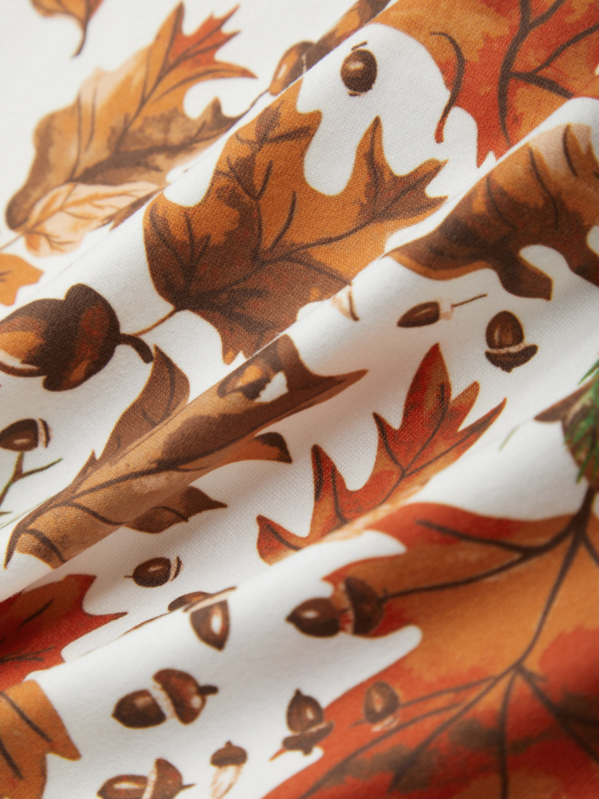 Autumn Leaves Short Pajamas Set