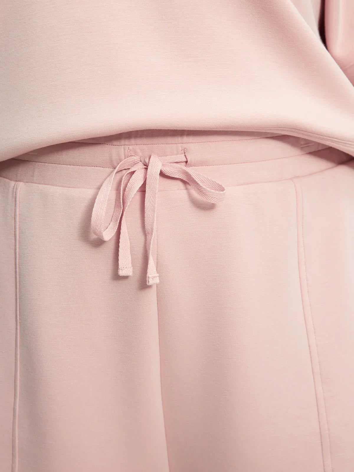 Plus Belted Pintuck Shorts