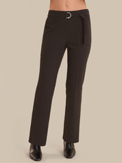 Mid Rise Flare Pants