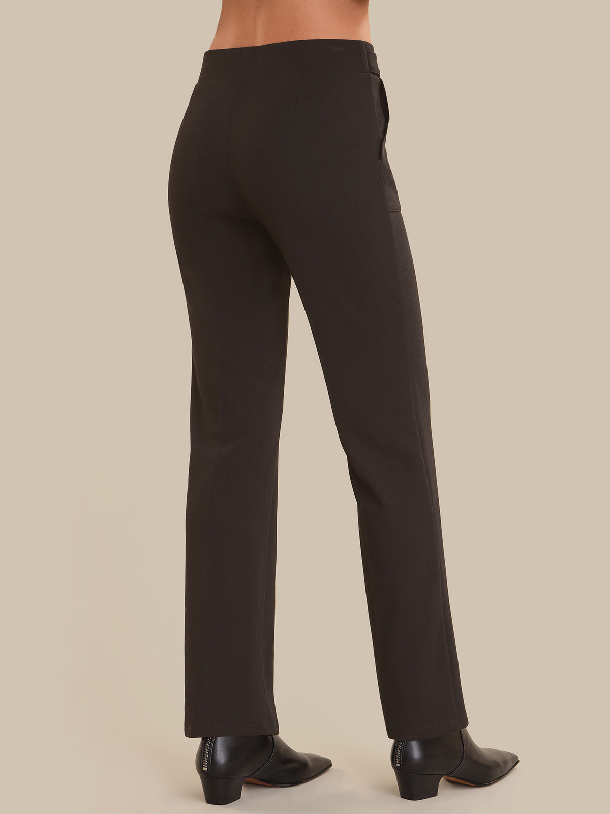 Mid Rise Flare Pants