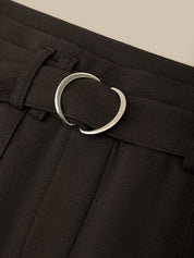 Mid Rise Flare Pants