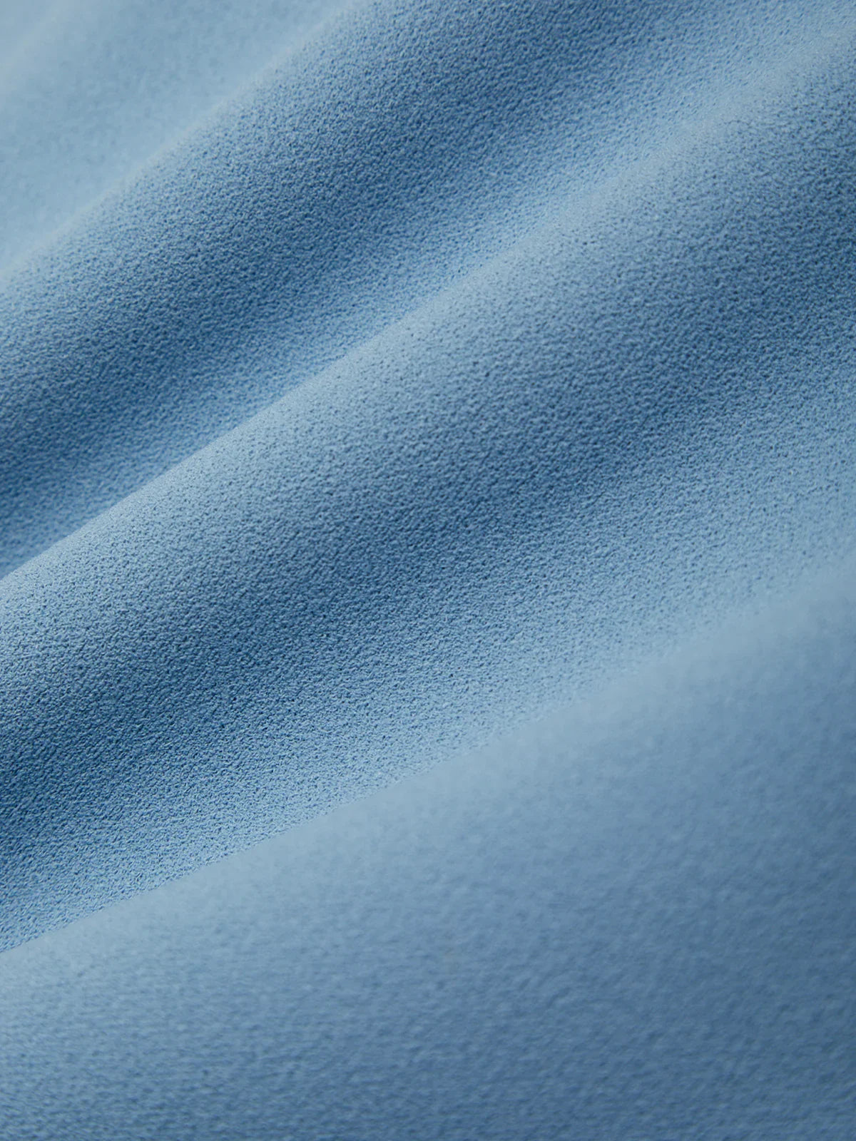 Close-up of blue fabric texture