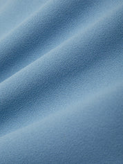 Close-up of blue fabric texture