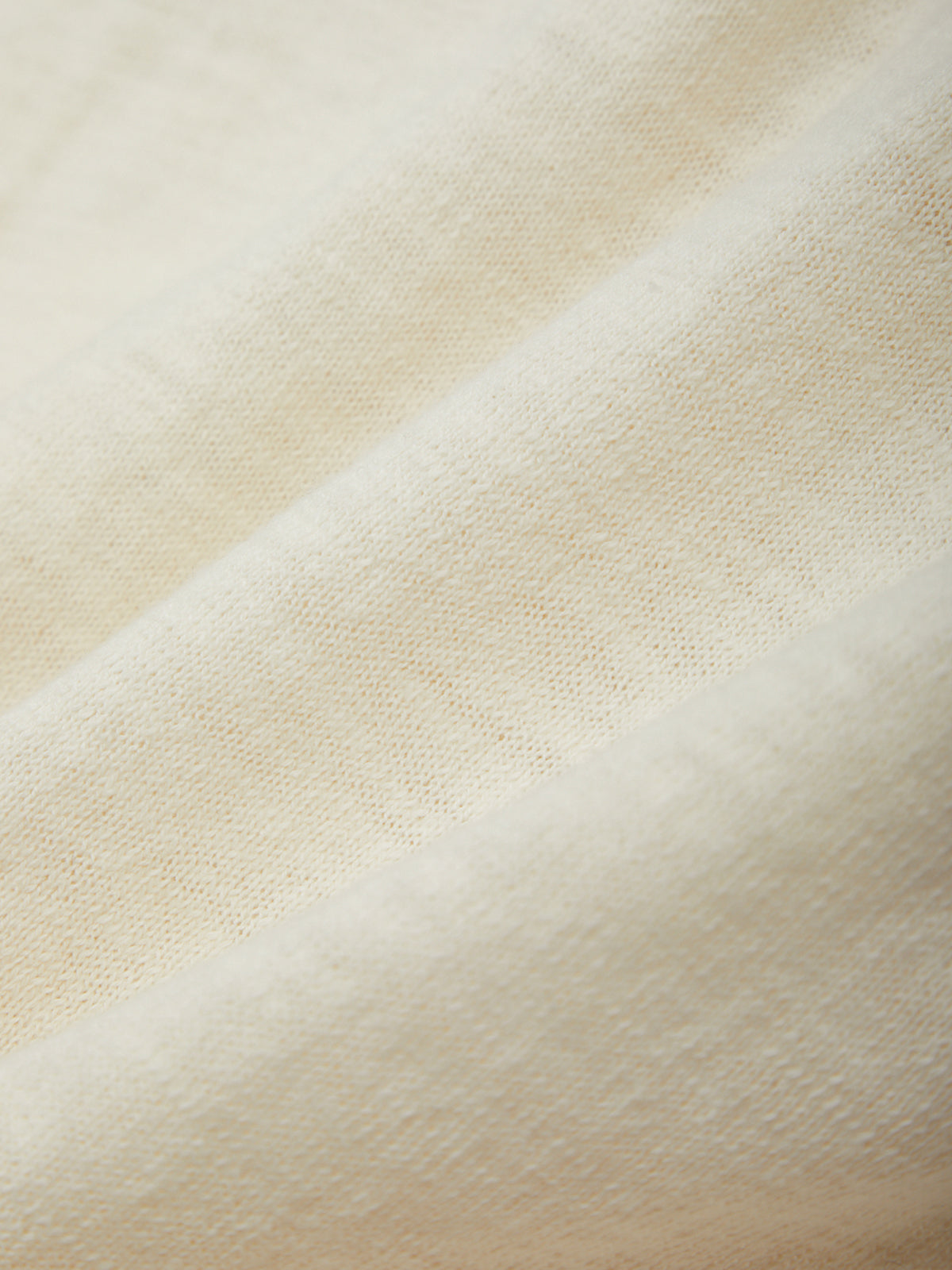 Close-up of beige fabric texture
