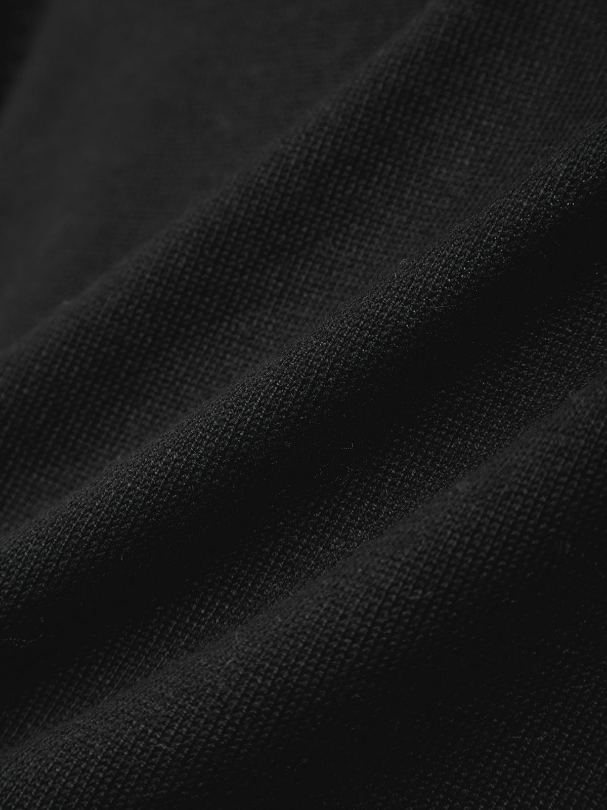 Close-up of black textured fabric