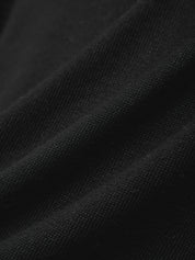 Close-up of black textured fabric