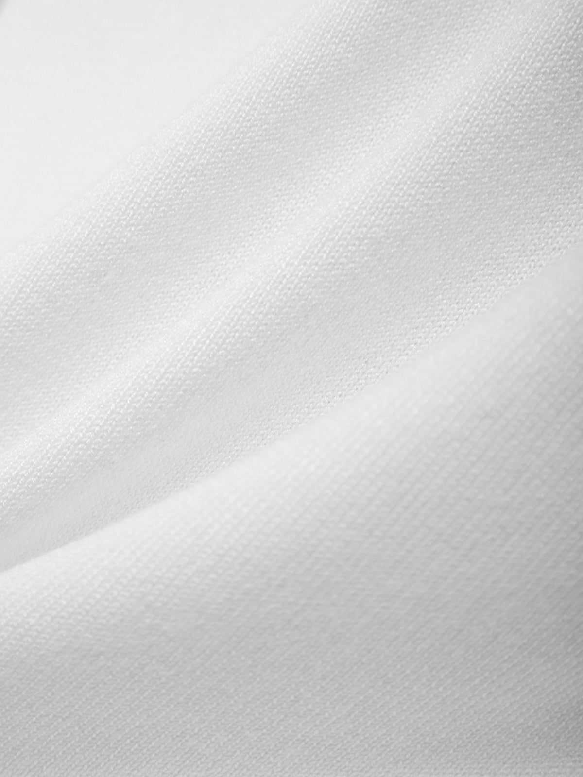 Close-up of white fabric texture