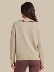 Floral Jacquard Button Front Cardigan