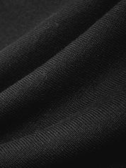 Close-up of black textured fabric