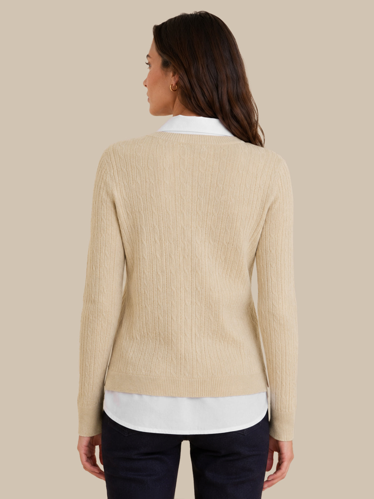 Madison Mixed Media Sweater