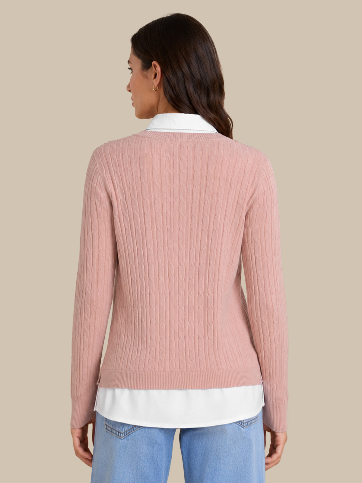 Madison Mixed Media Sweater