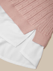 Madison Mixed Media Sweater