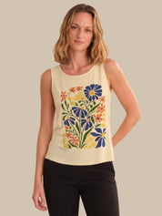 Floral Graphic Tank Top