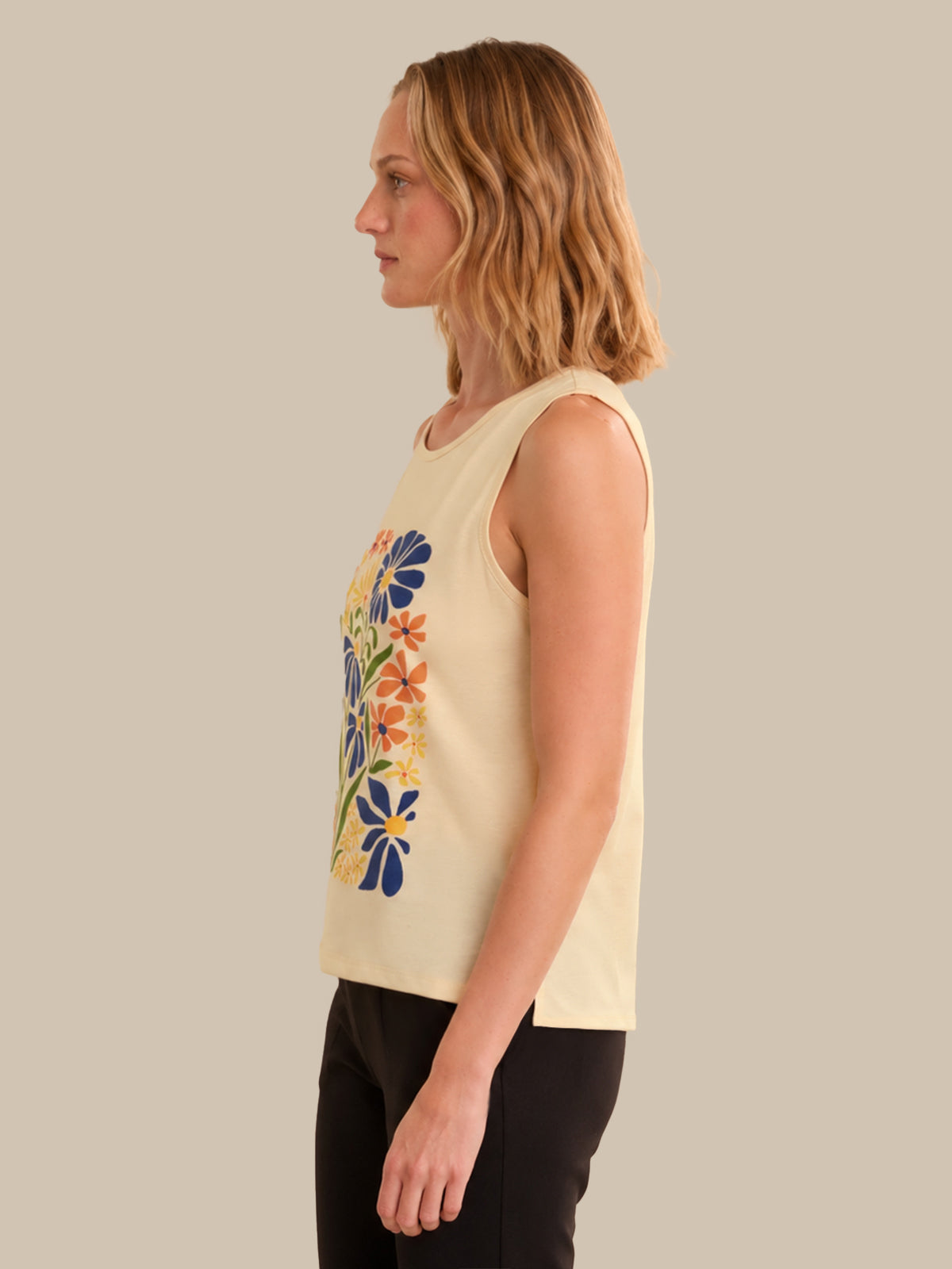 Floral Graphic Tank Top