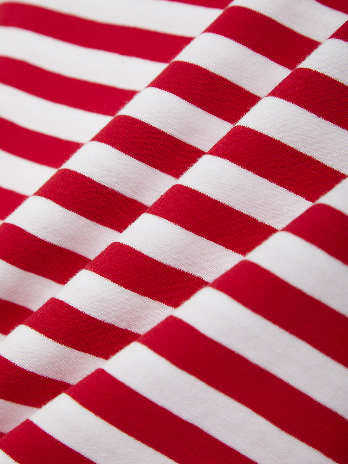 Close-up of red and white checkered fabric