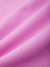 Close-up of pink fabric with a soft texture