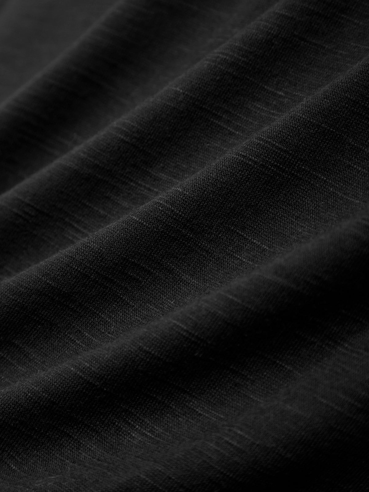 Close-up of black fabric texture
