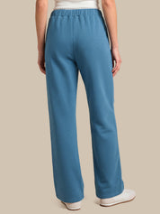 French Terry Wide Leg Sweatpants