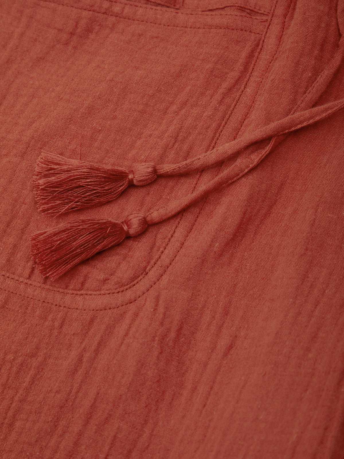 Drawstring Wide Leg Pants