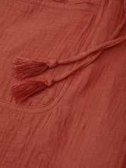 Drawstring Wide Leg Pants