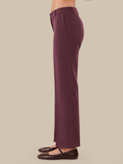 Mid Rise Bootcut Leg Pants