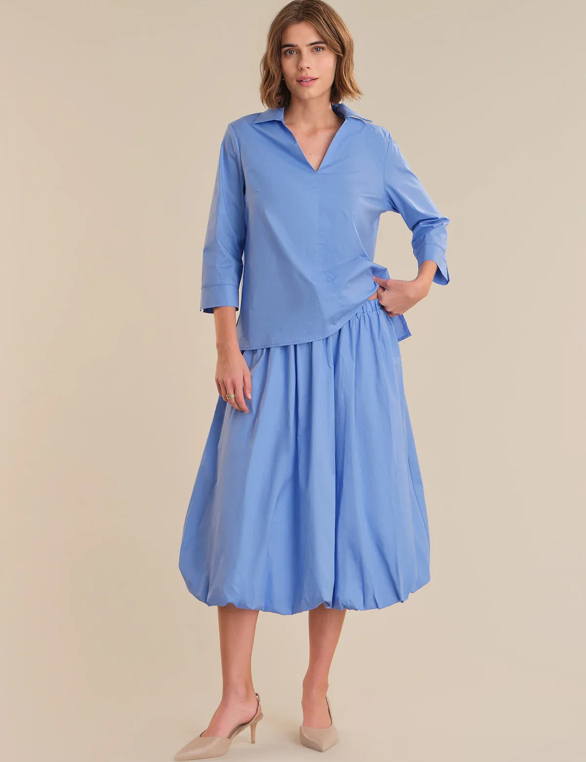 placid blue dress Placid Blue Mikado