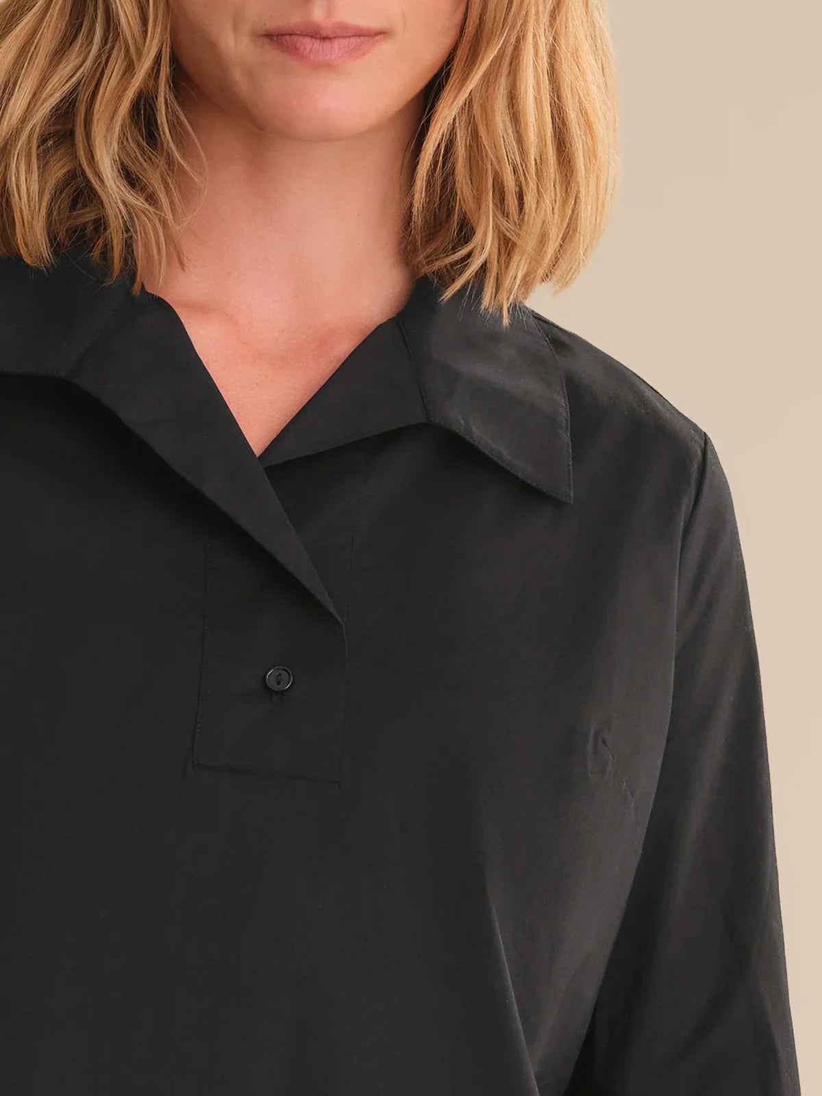 Collared Popover Shift Dress