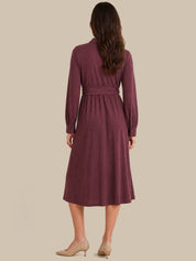 Belted Shirt Dress